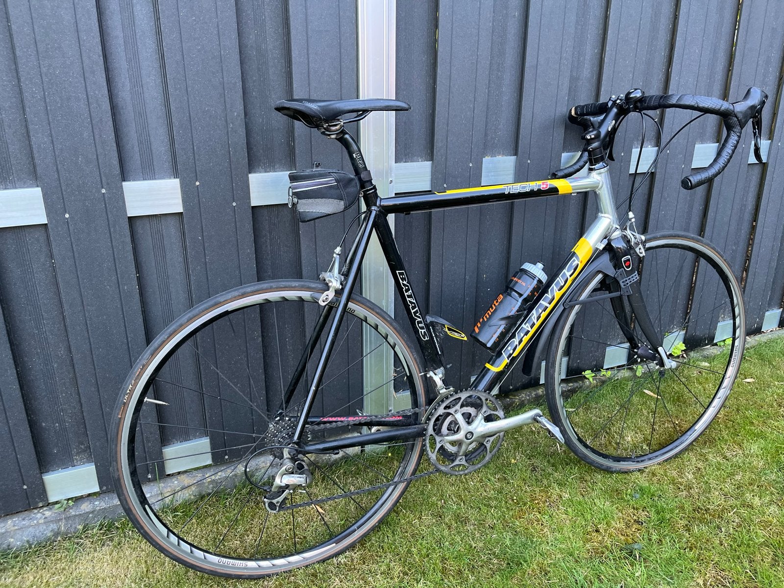 Batavus Tech 5 Racefiets - Zwart/Geel, Fietsen en Brommers, Fietsen | Racefietsen, Ophalen, 28 inch, Gebruikt, Batavus