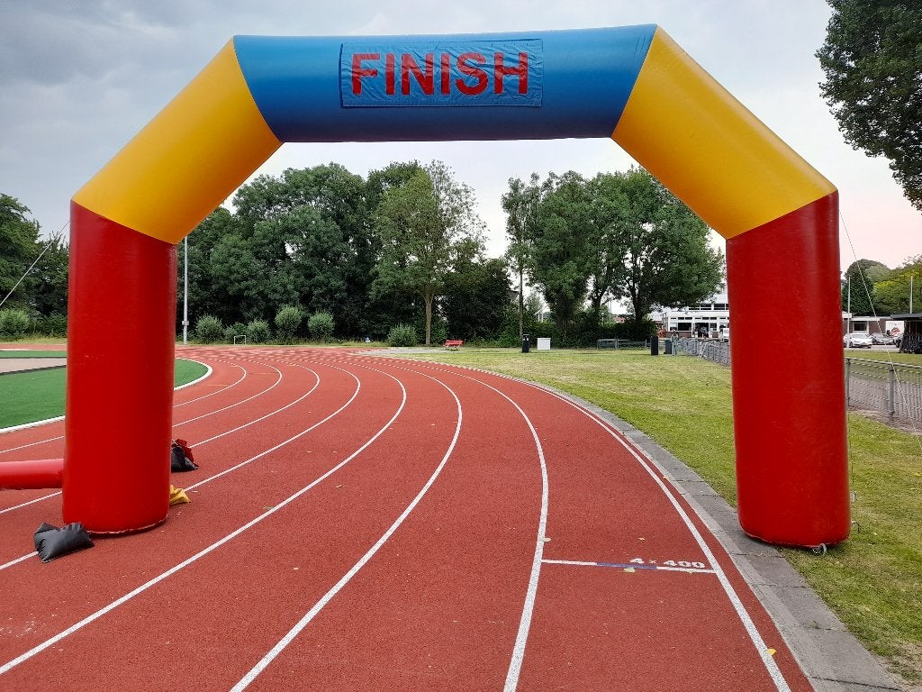 Opblaasbare Start/Finish Boog Huren? 6m Breed, Ophalen, Zo goed als nieuw, Overige