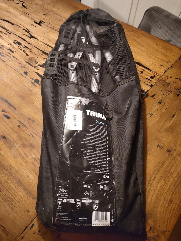 thule xpress 970 fietsendrager, Ophalen, Gebruikt, Brede banden, 2 fietsen