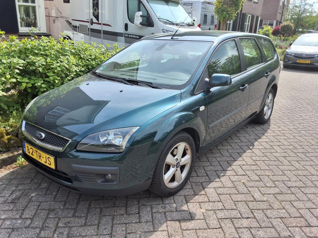 Ford Focus Stationwagon, Auto's, Ford, Particulier, Focus, Benzine, B, Stationwagon, Handgeschakeld, Origineel Nederlands, Groen