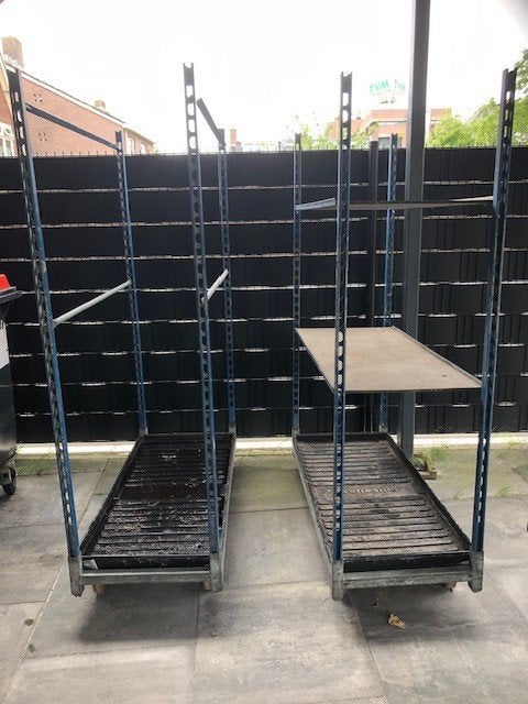 Deense bloemenkarren voor hangplanten of andere zaken., Ophalen, Gebruikt