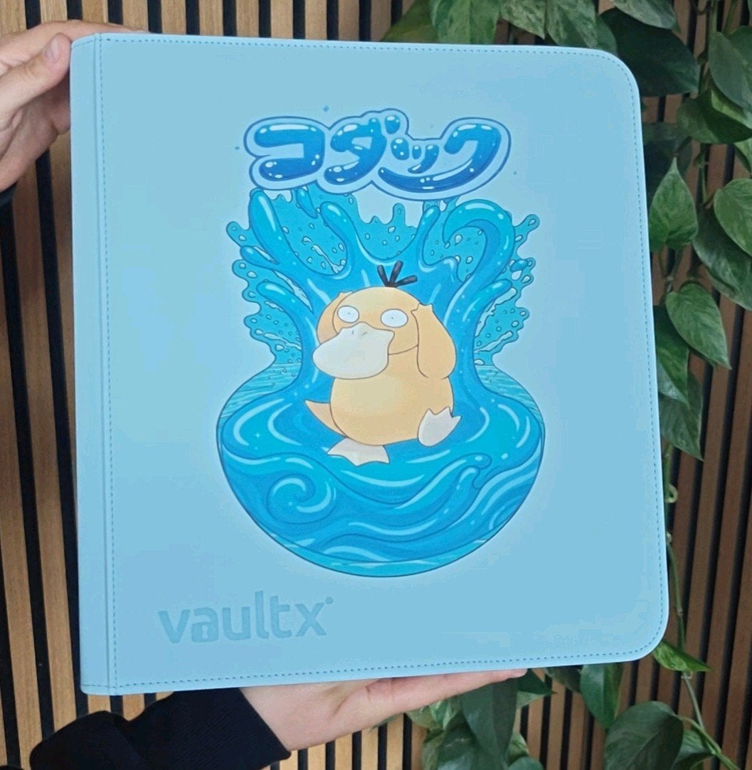 Custom 12-pocket Binder - Psyduck, Verzenden, Nieuw