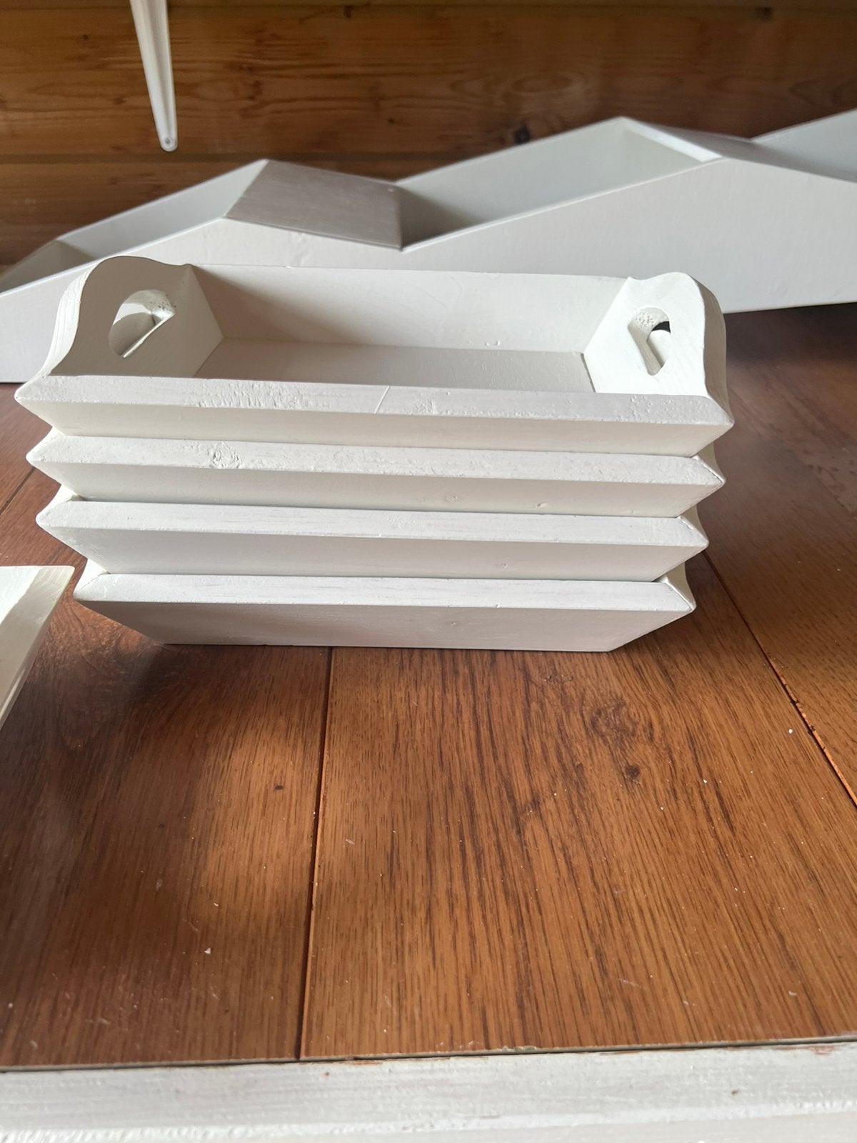 Verschillende maten bakjes/mandjes  nieuw., Ophalen, Nieuw, Wit, Overige stijlen