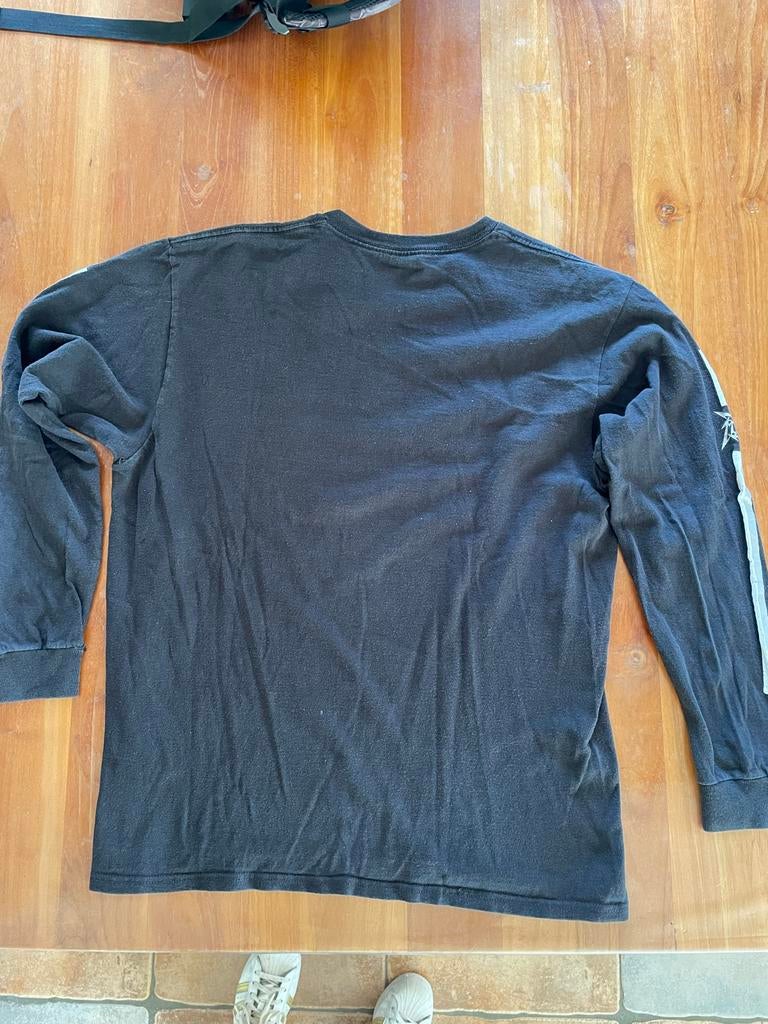 Metallica Longsleeve T-shirt Zwart Maat L, Ophalen of Verzenden, Gedragen, Maat 52/54 (L), Zwart