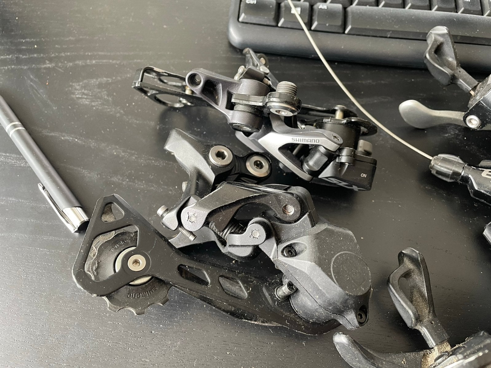 Diverse derailleurs en shifters, Ophalen of Verzenden, Zo goed als nieuw, Mountainbike