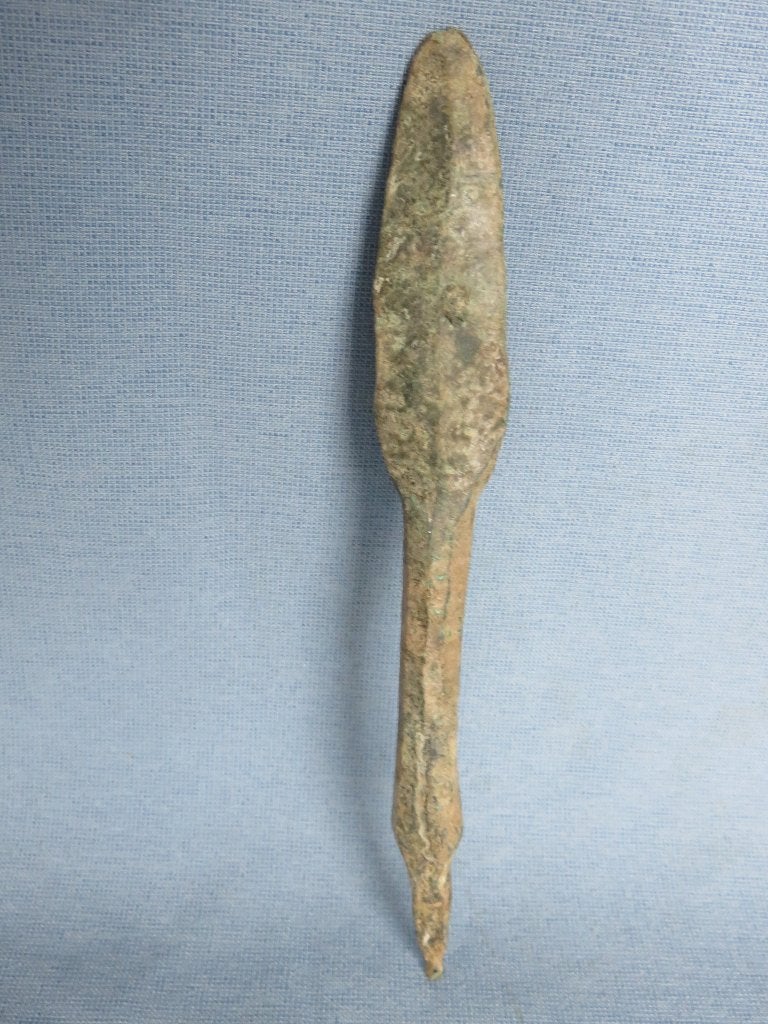 Bronstijd – lanspunt in brons . ca. 3000 jaar oud, Antiek en Kunst, Ophalen of Verzenden, Brons