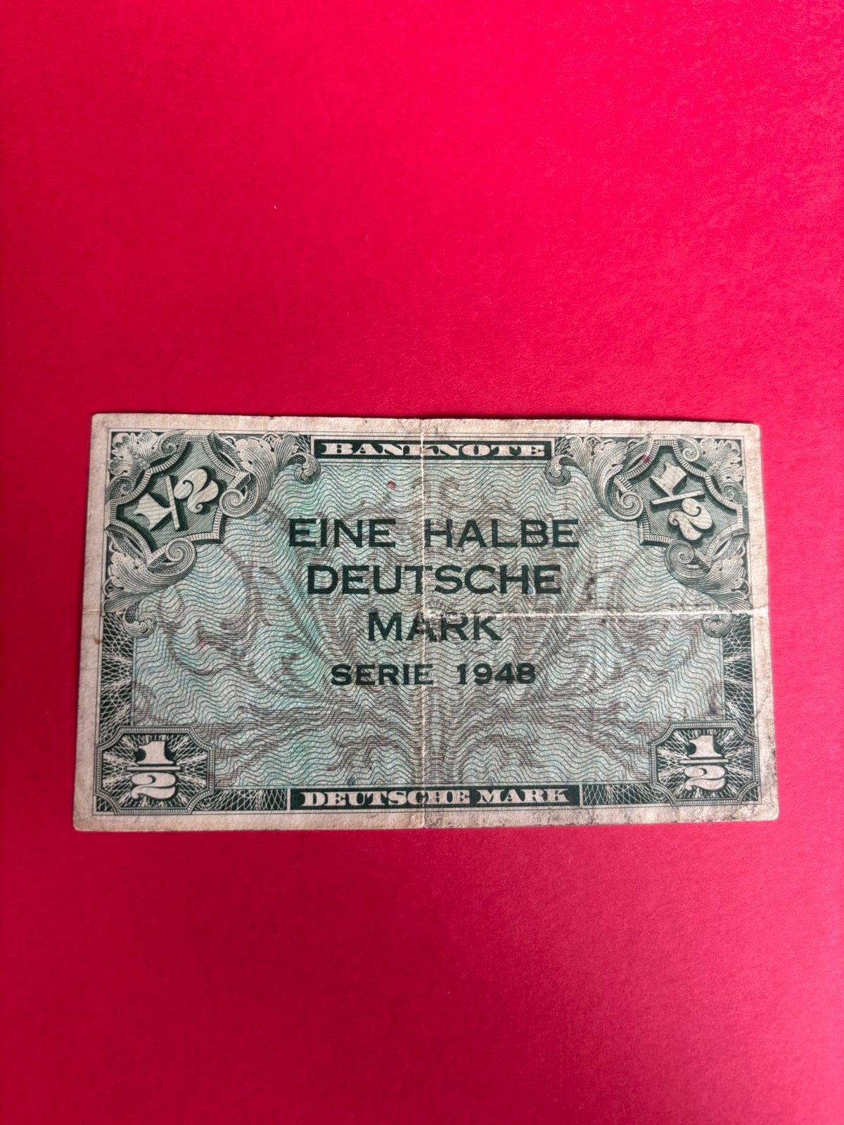 0,50 duitse mark uit 1948, Ophalen of Verzenden, BRD