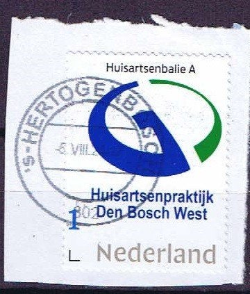 Nederland 2015 Huisartsenpraktijk West s HERTOGENBOSCH, Verzenden, Gestempeld, Plaats of Gebouw