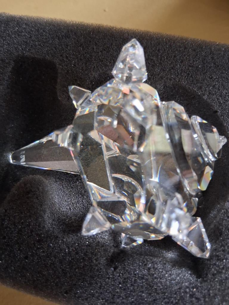 Swarovski kristal hoornschelp, Ophalen of Verzenden, Zo goed als nieuw, Figuurtje