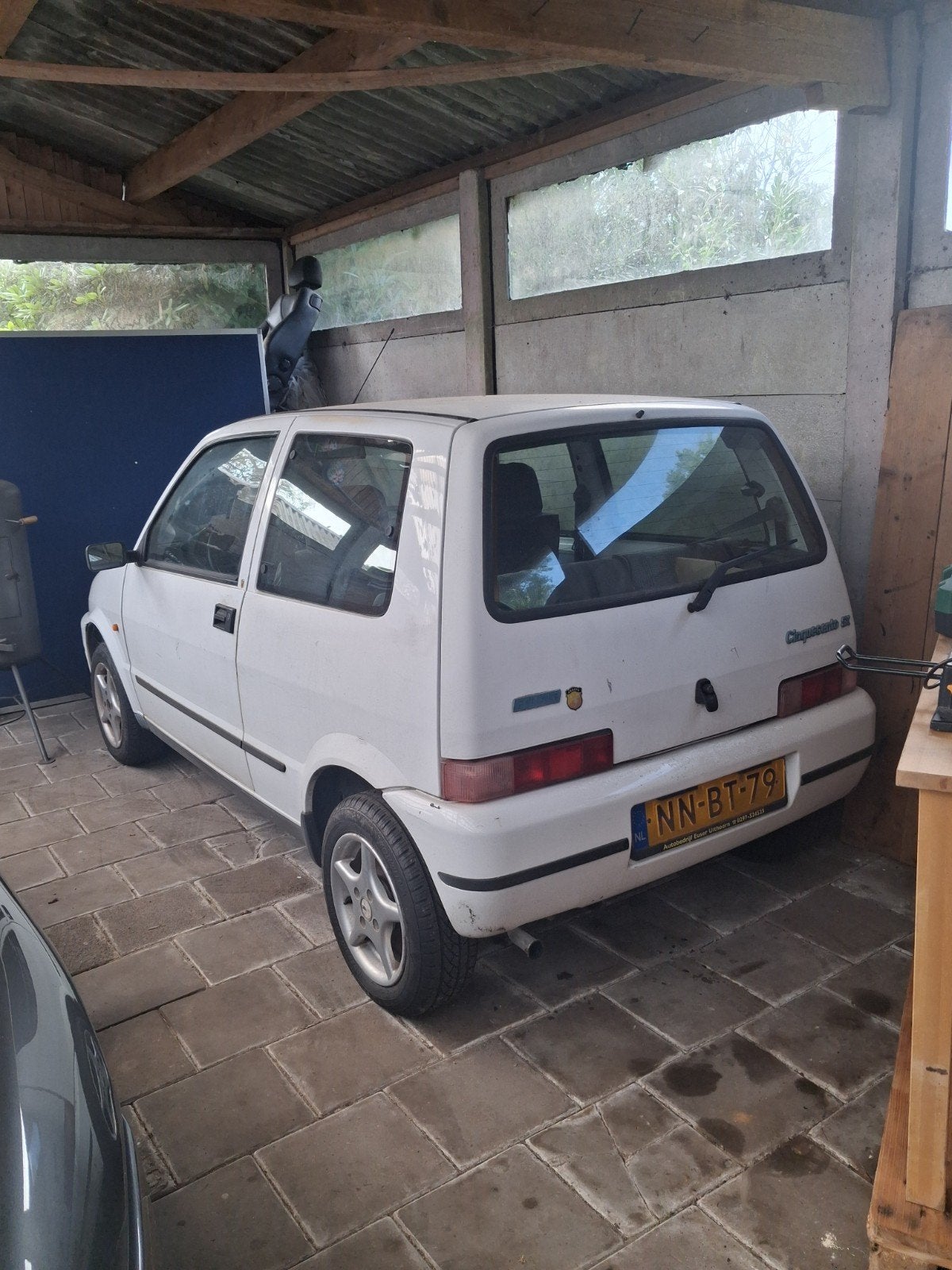Fiat Cinquecento 0.9 1996 174.000 KM, Auto's, Oldtimers, Particulier, Lichtmetalen velgen, Fiat, Benzine, Hatchback, Handgeschakeld
