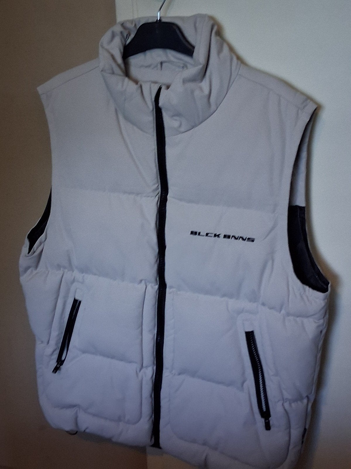 Black bananas bodywarmer, Kleding | Heren, Bodywarmers, Verzenden, Zo goed als nieuw, Maat 48/50 (M), Wit