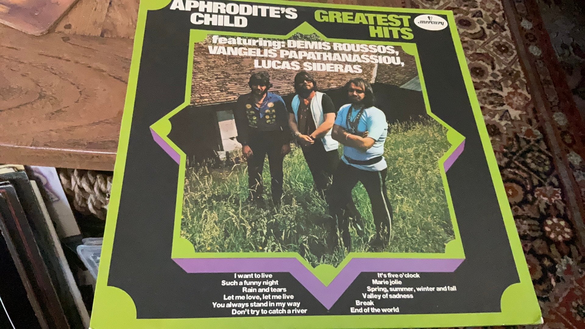 Aphrodites Child. Greatest Hits, Cd's en Dvd's, Vinyl | Pop, Ophalen of Verzenden, Zo goed als nieuw