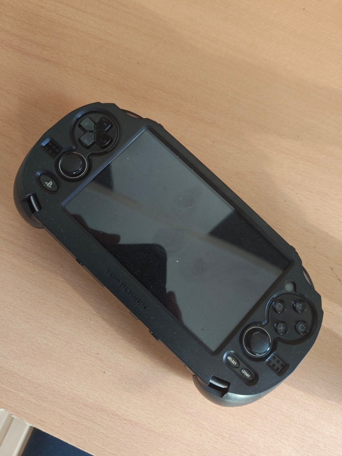 Sony PlayStation Vita PCH-1004 met hoesje, Ophalen of Verzenden, Gebruikt, Zwart