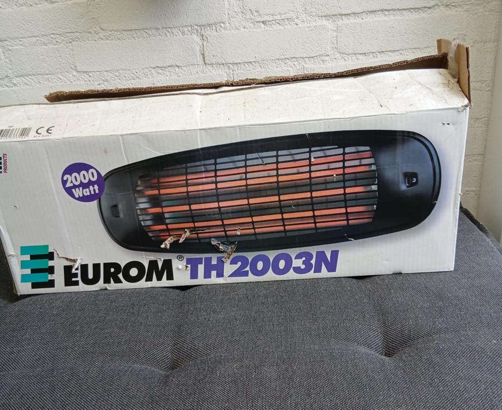 Terrasverwarmer €15,-, Ophalen of Verzenden, Nieuw, Minder dan 60 cm, Minder dan 30 cm