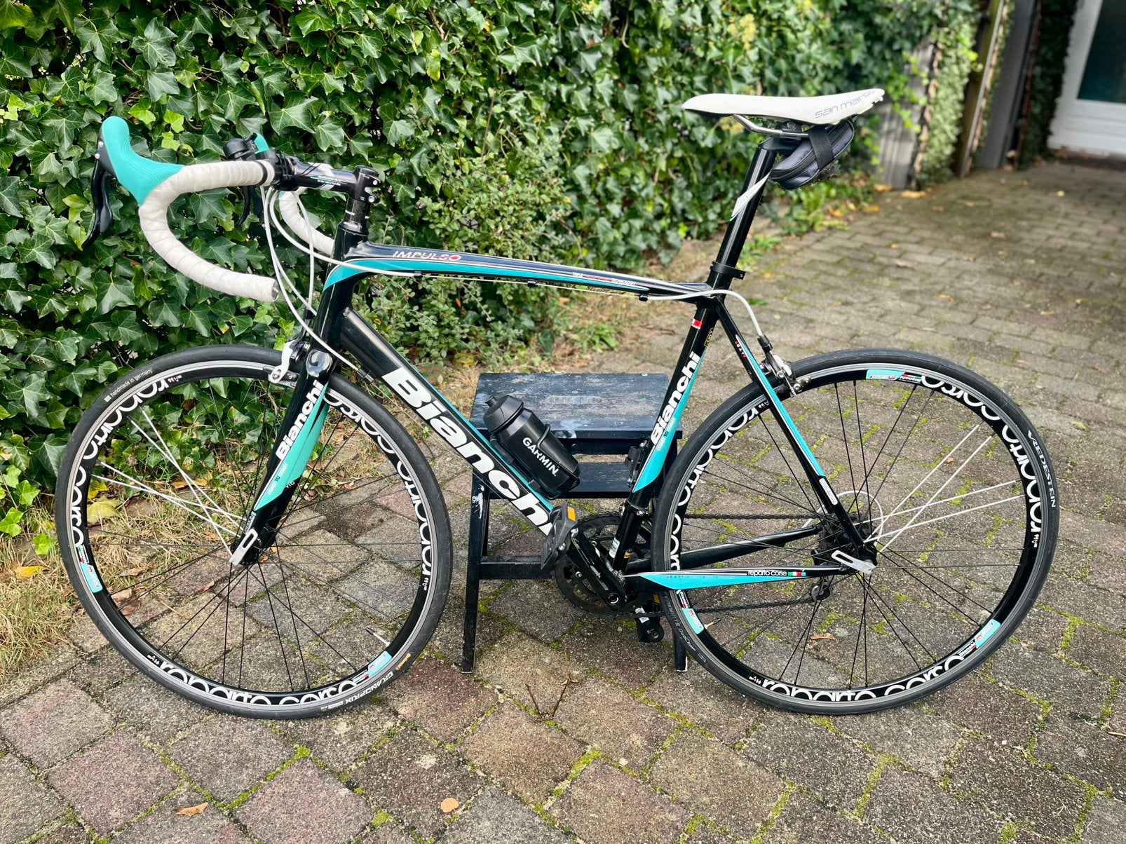 Racefiets Bianchi Impulso, 59 cm, Fietsen en Brommers, 28 inch, Gebruikt, 10 tot 15 versnellingen, Aluminium