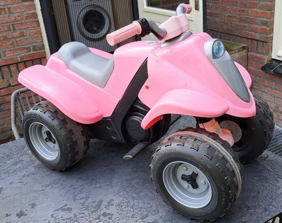 Smoby kinderquad, Kinderen en Baby's, Speelgoed | Buiten | Voertuigen en Loopfietsen, Ophalen, Gebruikt, Overige typen