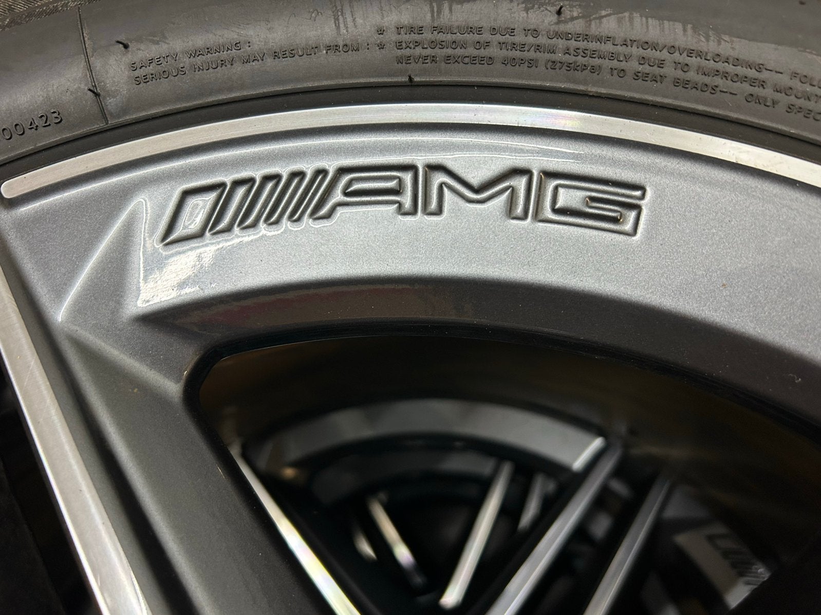 Originele Mercedes S klasse W223 19 inch AMG Hankook MO TPMS, Gebruikt, Banden en Velgen, Mercedes, Personenwagen