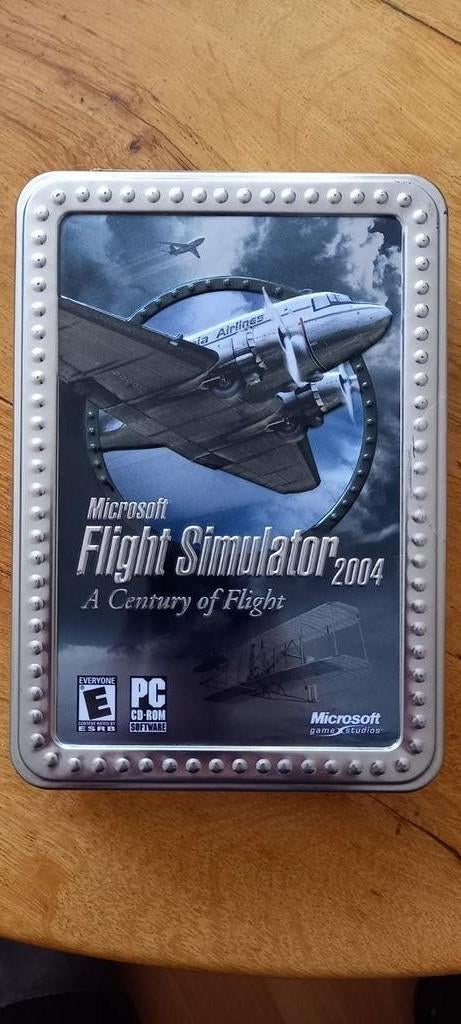 Flight Simulator 2004 in originele metal doos (verzamelaar), Verzenden, Microsoft
