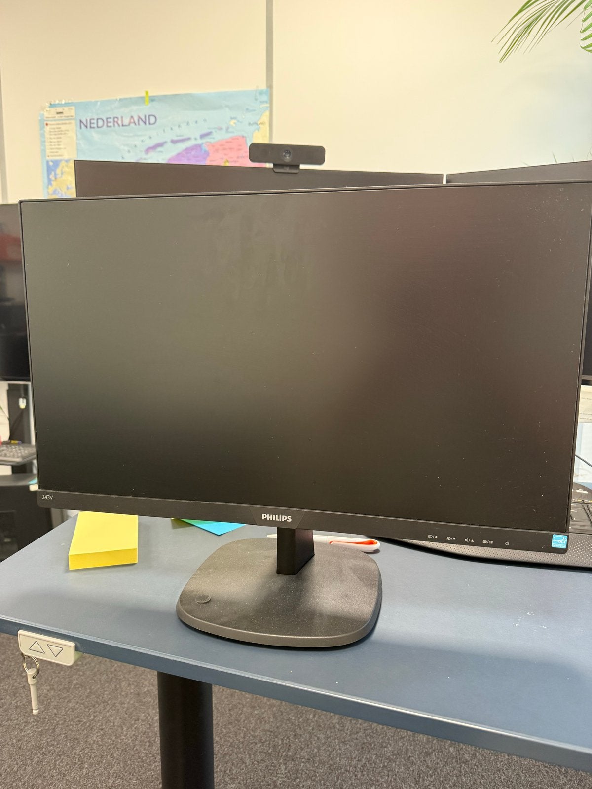 Philips 243V7Q 24 inch Full HD Monitor (2 stuks!), Computers en Software, Monitoren, Ophalen, Gebruikt, Kantelbaar, Full HD