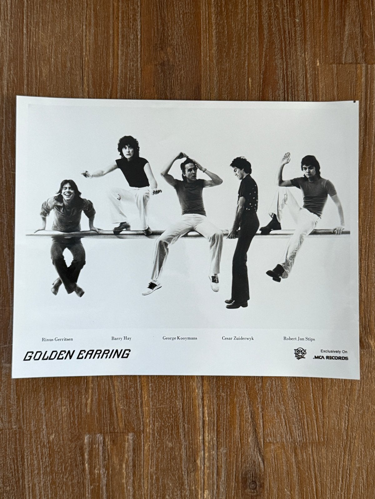 Golden Earring - Promotiefoto, Gebruikt, 1980 tot heden, Foto, Ophalen of Verzenden