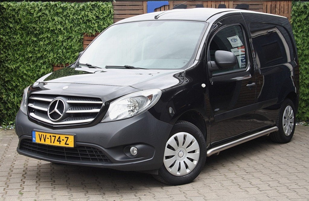 Mercedes-benz CITAN 108 CDI / NAP / 1ste Eig. / Airco / PDC, Auto's, Bestelauto's, Huisgarantie, Met garantie (alle), Zwart, Mercedes-Benz