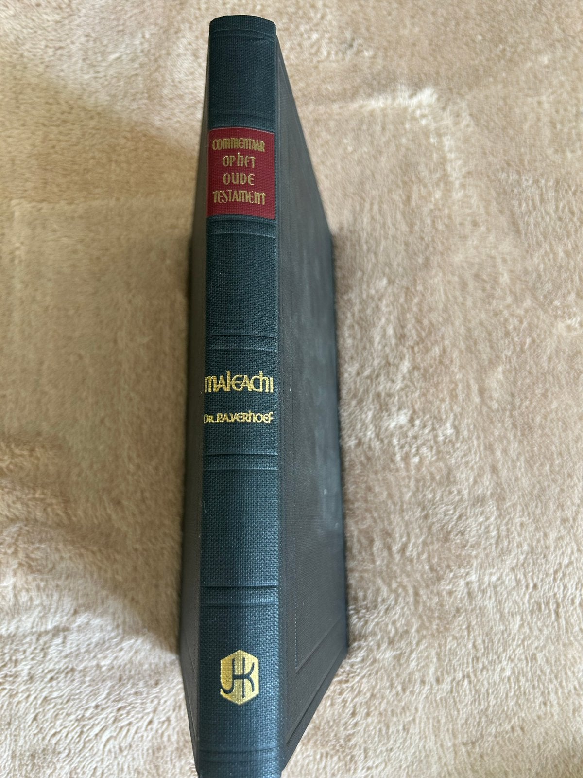 Commentaar op het Oude Testament - Maleachi - Dr. P.A. Verho, Ophalen of Verzenden, Zo goed als nieuw, Christendom | Protestants