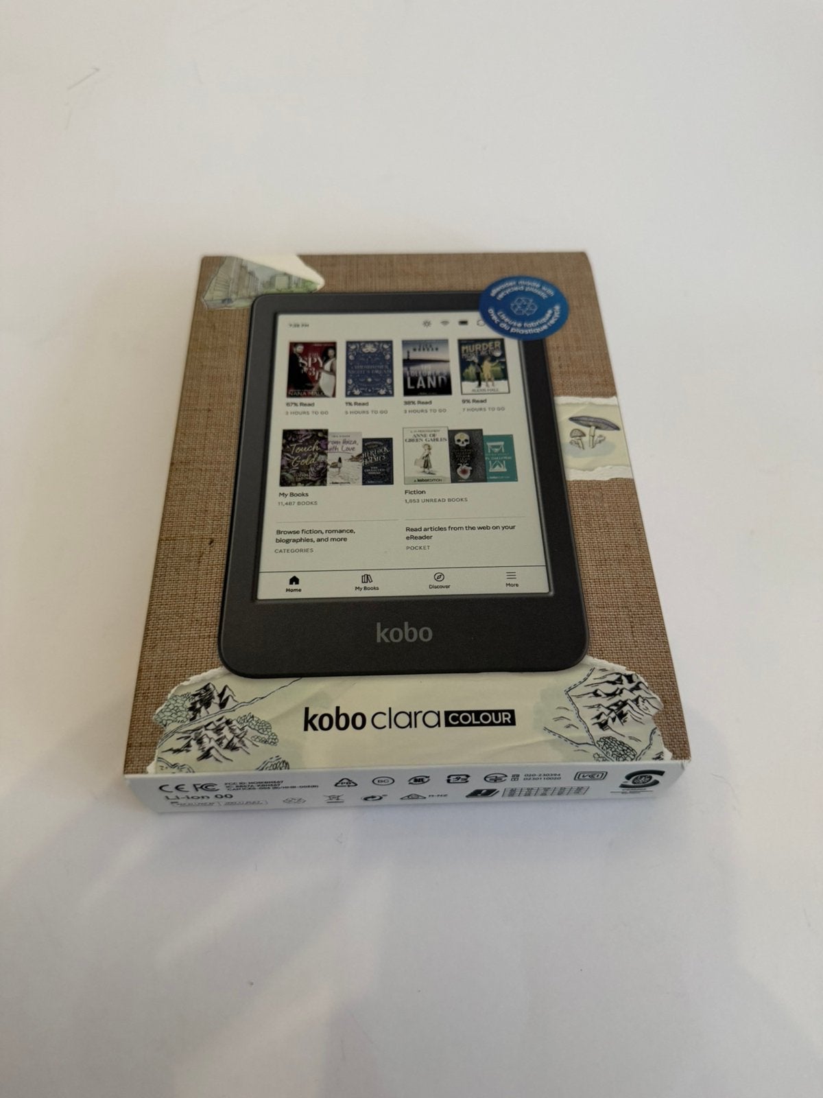 Kobo Clara Colour 16GB | Met doos | nette staat, Computers en Software, E-readers, Verzenden, Kobo, Zo goed als nieuw, 16 GB of meer