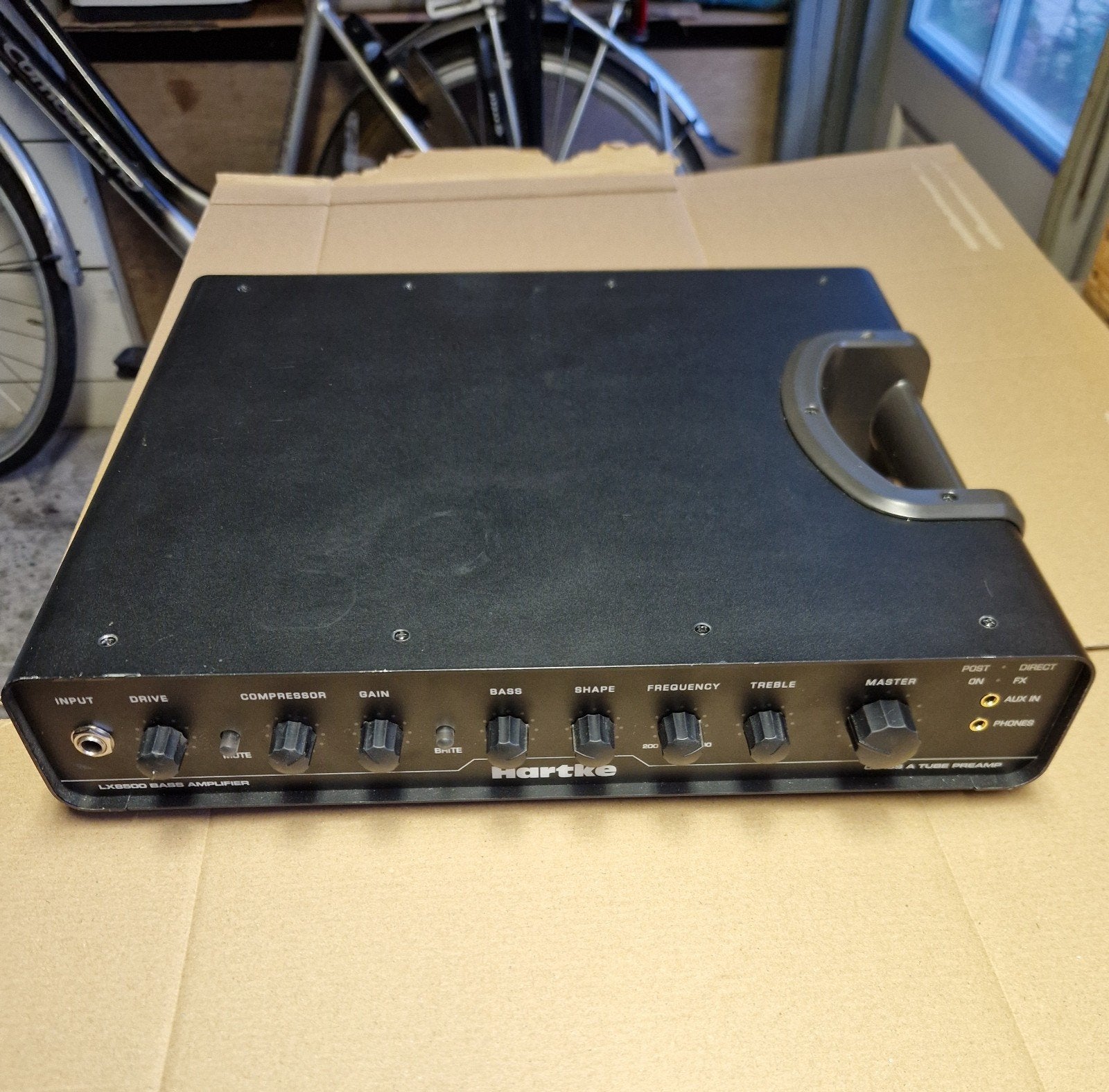 Hartke LX8500 bas versterker, Muziek en Instrumenten, Ophalen of Verzenden, Zo goed als nieuw