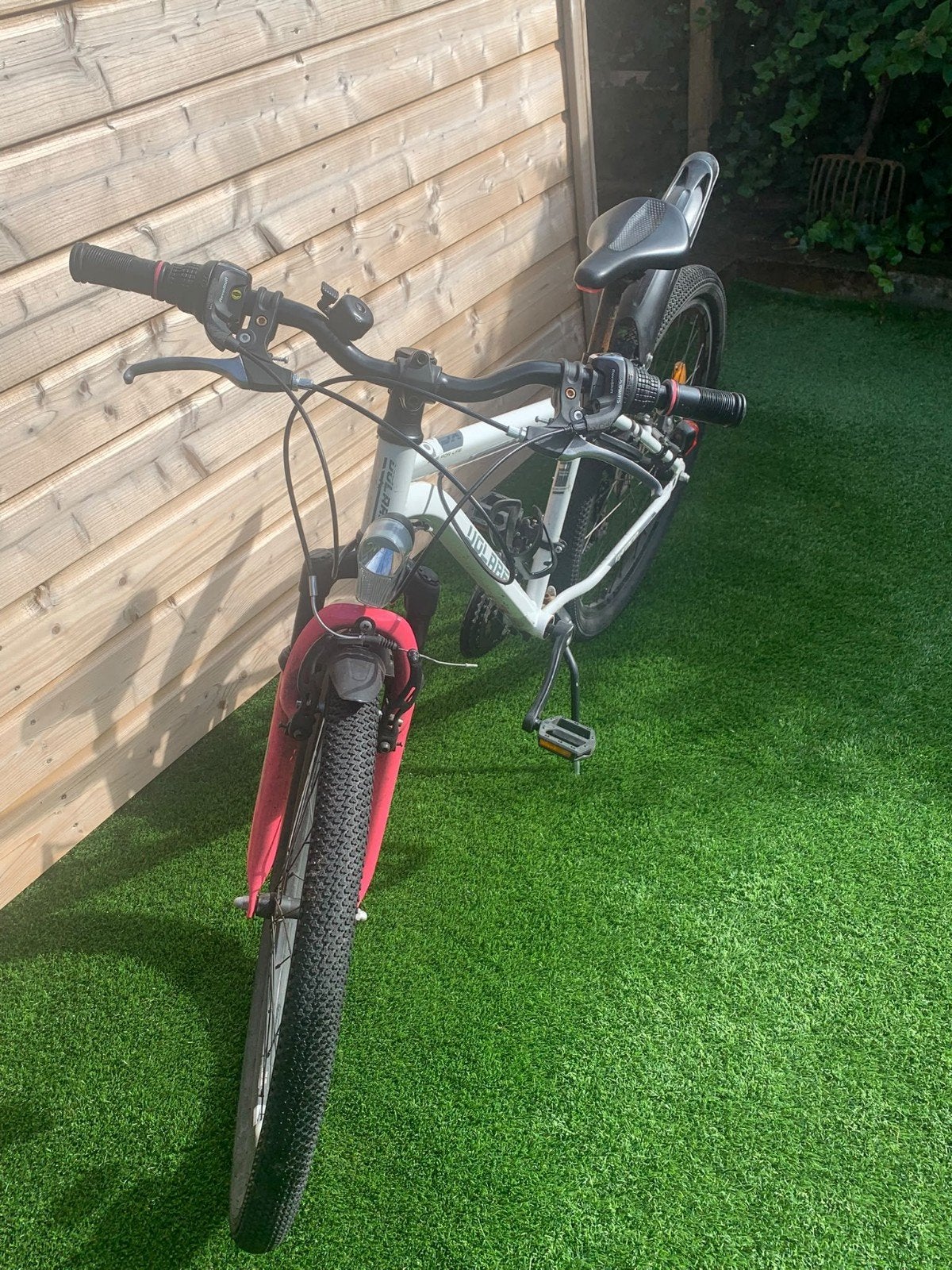 Volare meisjes mountainbike 24 inch, 21 versnellingen, Ophalen, Velgrem, Volare, Handrem