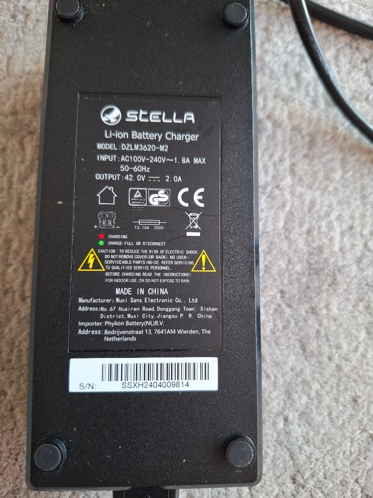 Stella Li-ion Acculader DZLM3620-M2, Ophalen, Gebruikt, Stella