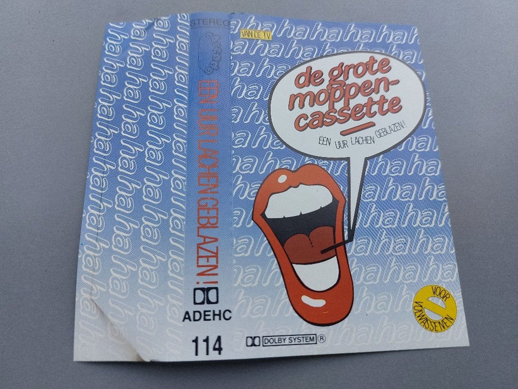 DE GROTE MOPPEN-CASSETTE (MC), Cd's en Dvd's, Cassettebandjes, 1 bandje, Ophalen of Verzenden, Zo goed als nieuw, Origineel