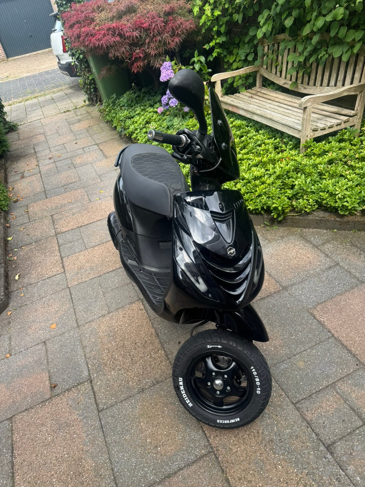 Piaggio Zip 2takt 50 cc (forged Carbon), Fietsen en Brommers, Scooters | Piaggio, Ophalen, Tweetakt, Maximaal 45 km/u, Zip