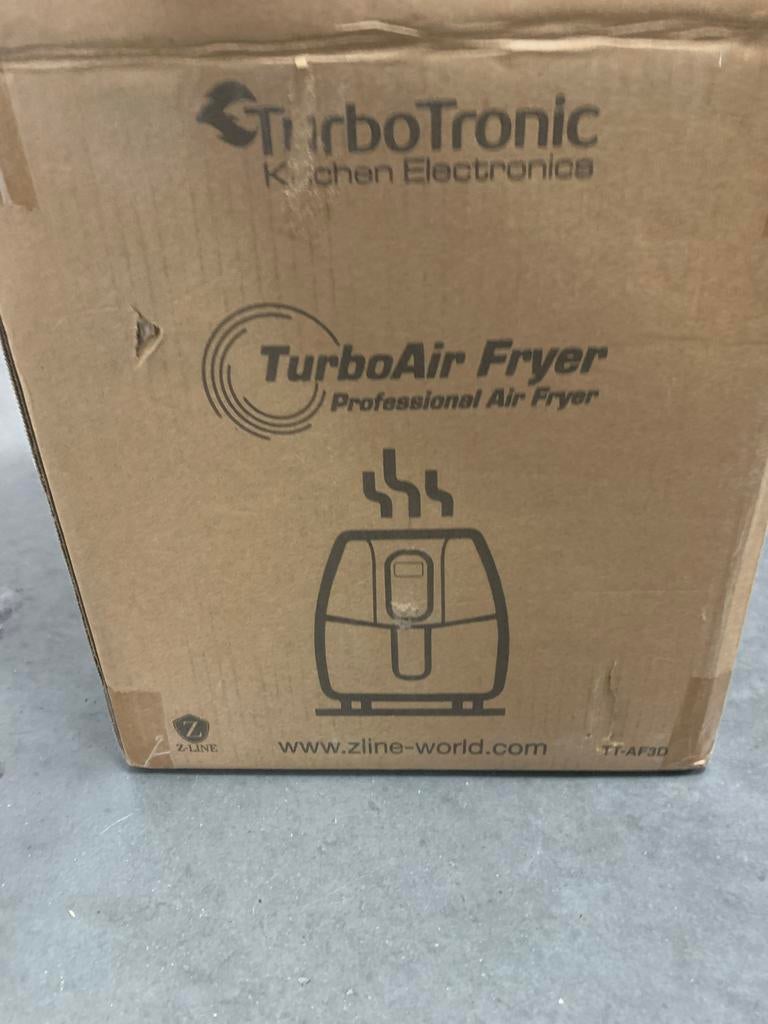 TurboTronic TurboAir Fryer - Nieuw met lichte schade, Ophalen of Verzenden, Nieuw, Airfryer