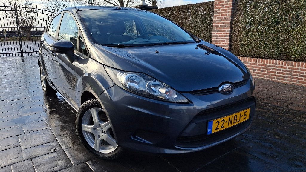 Ford Fiësta 1.25 APK+NAP 5drs Airco  Zuinig Inruil Mogelijk., Auto's, Voorwielaandrijving, Stof, 40 €/maand, 1242 cc