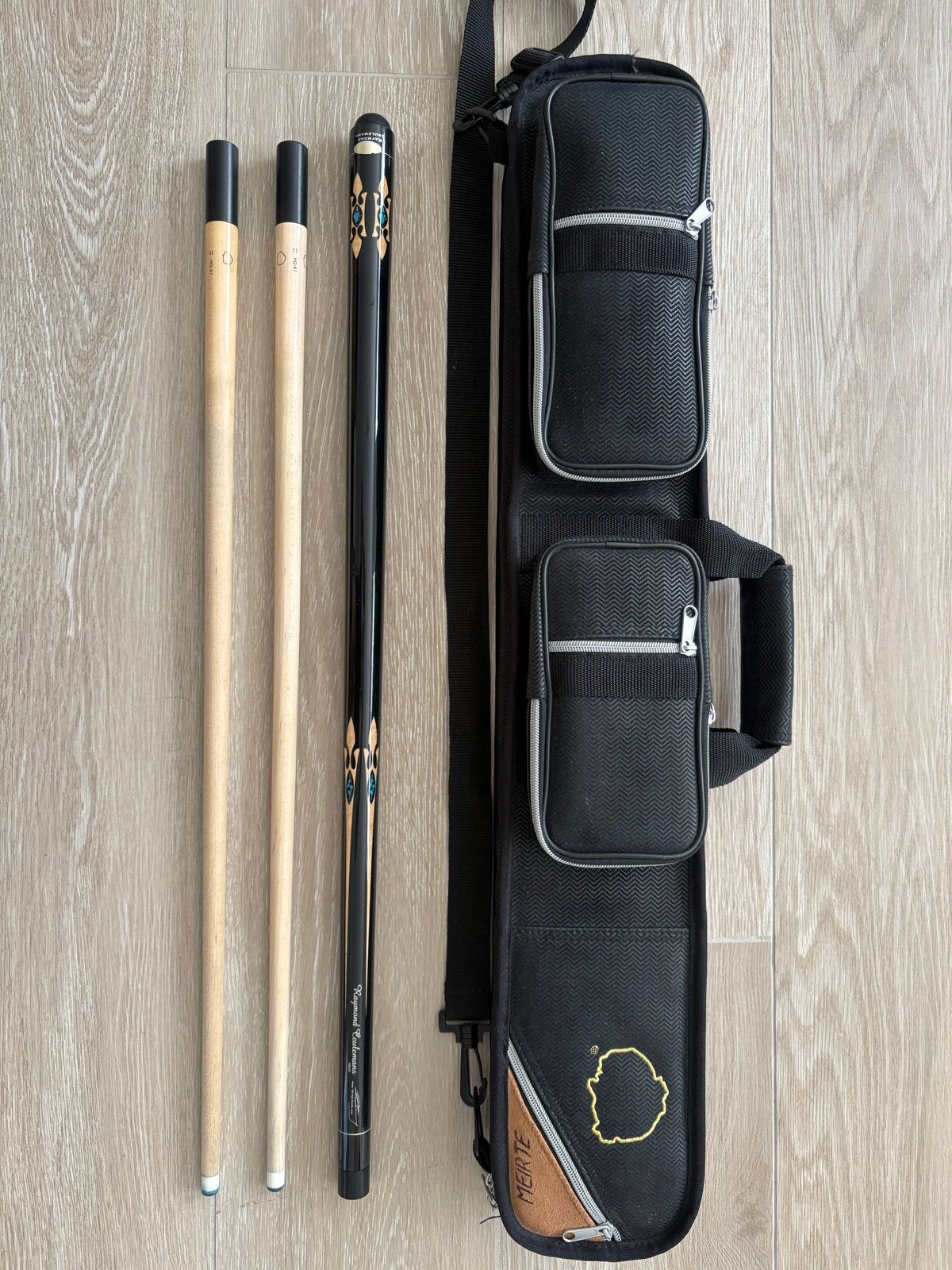 🟢 Raymond Ceulemans Biljartkeu Set met Koffer, Ophalen, Gebruikt, Keu of Ballen