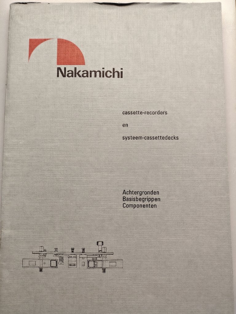 Nakamichi handleiding Transtec, Verzenden, Enkel, Overige merken