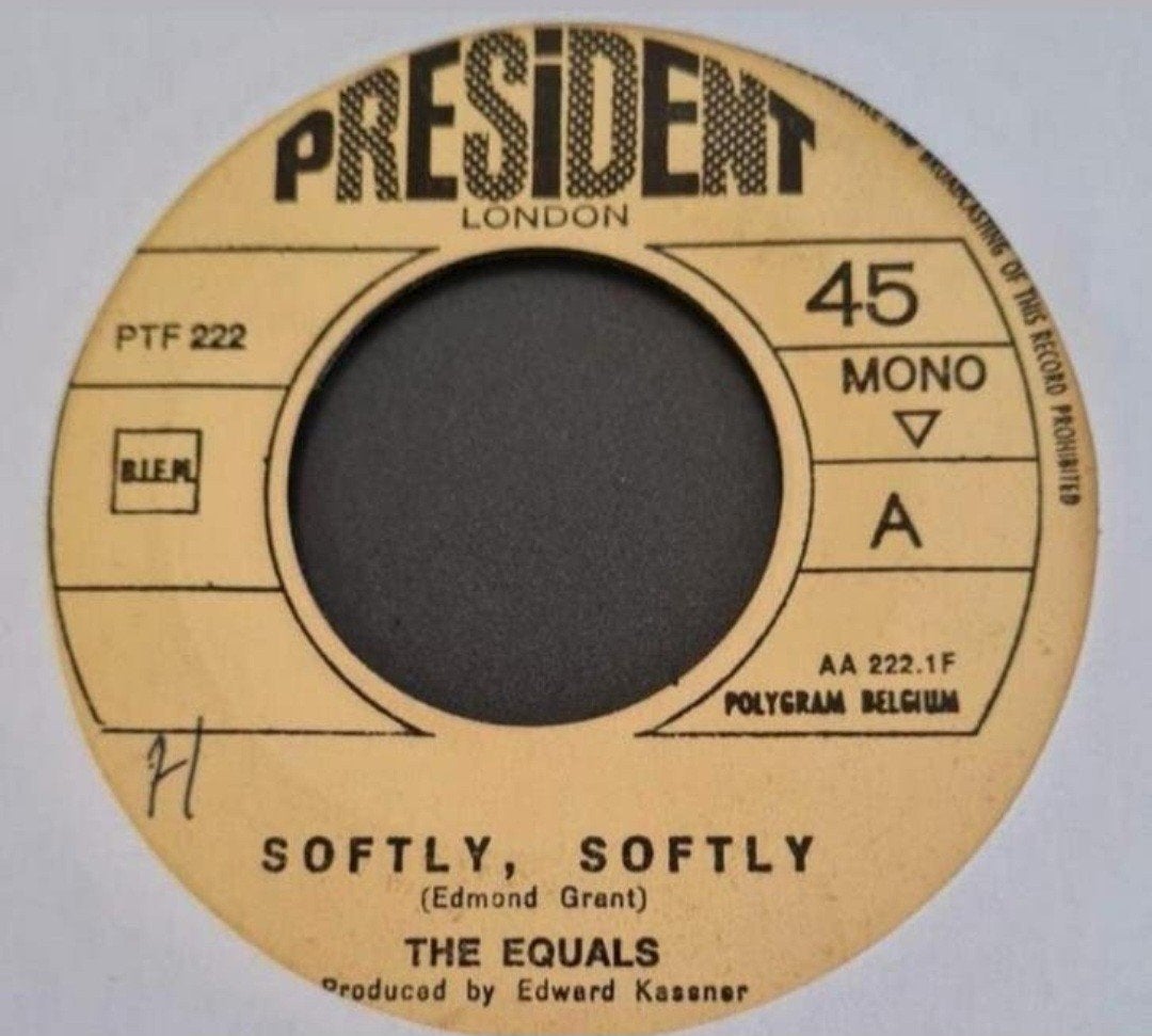 THE EQUALS  - SOFTLY, SOFTLY, Ophalen of Verzenden, Gebruikt