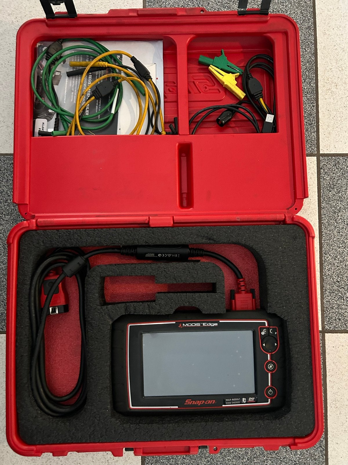 Snap-on Modis Edge Diagnosetool met Koffer, Auto diversen, Autogereedschap, Ophalen of Verzenden, Zo goed als nieuw