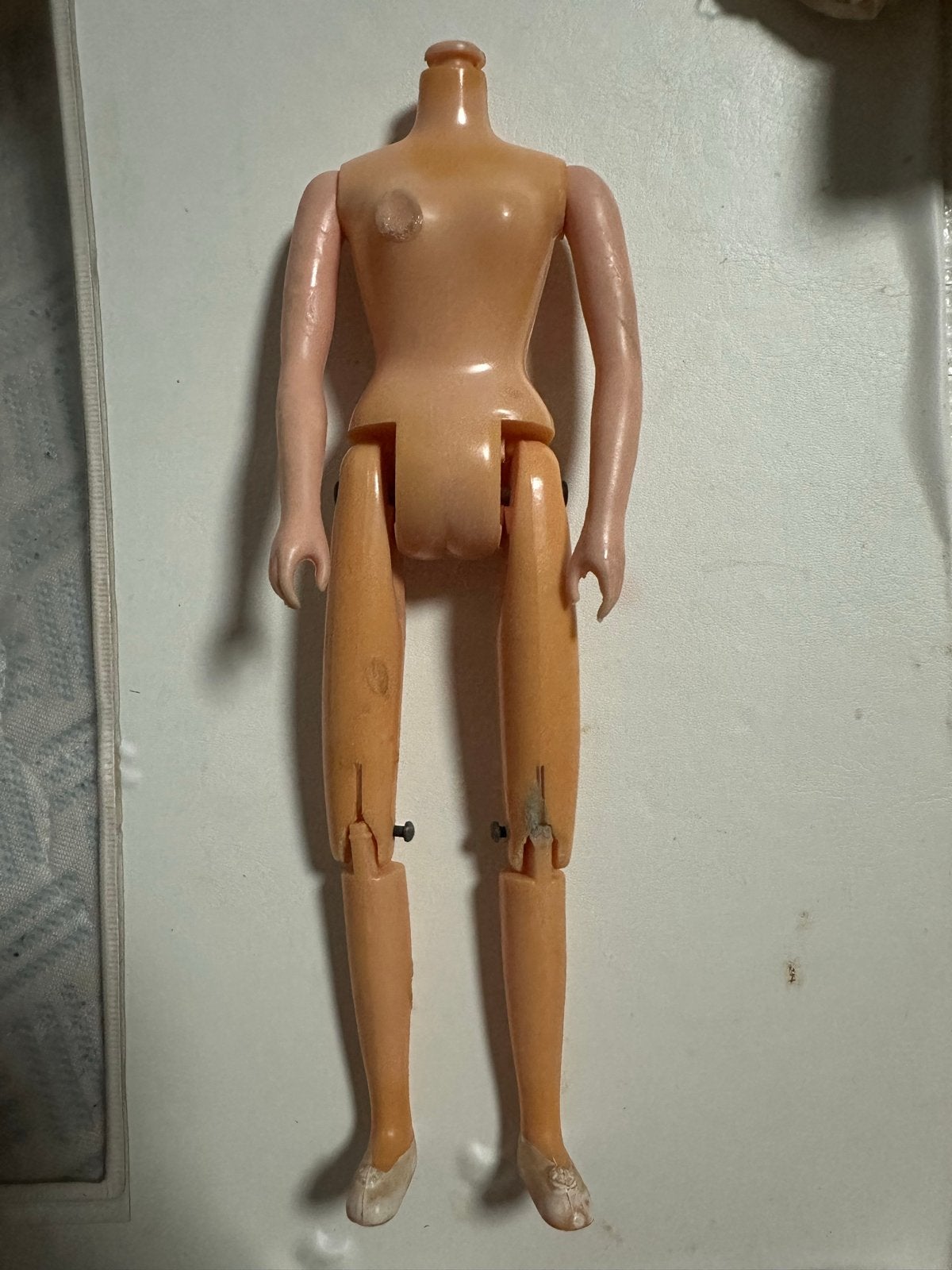 Vintage Barbie lichaam - ideaal voor restauratie, Verzamelen, Ophalen of Verzenden, Gebruikt