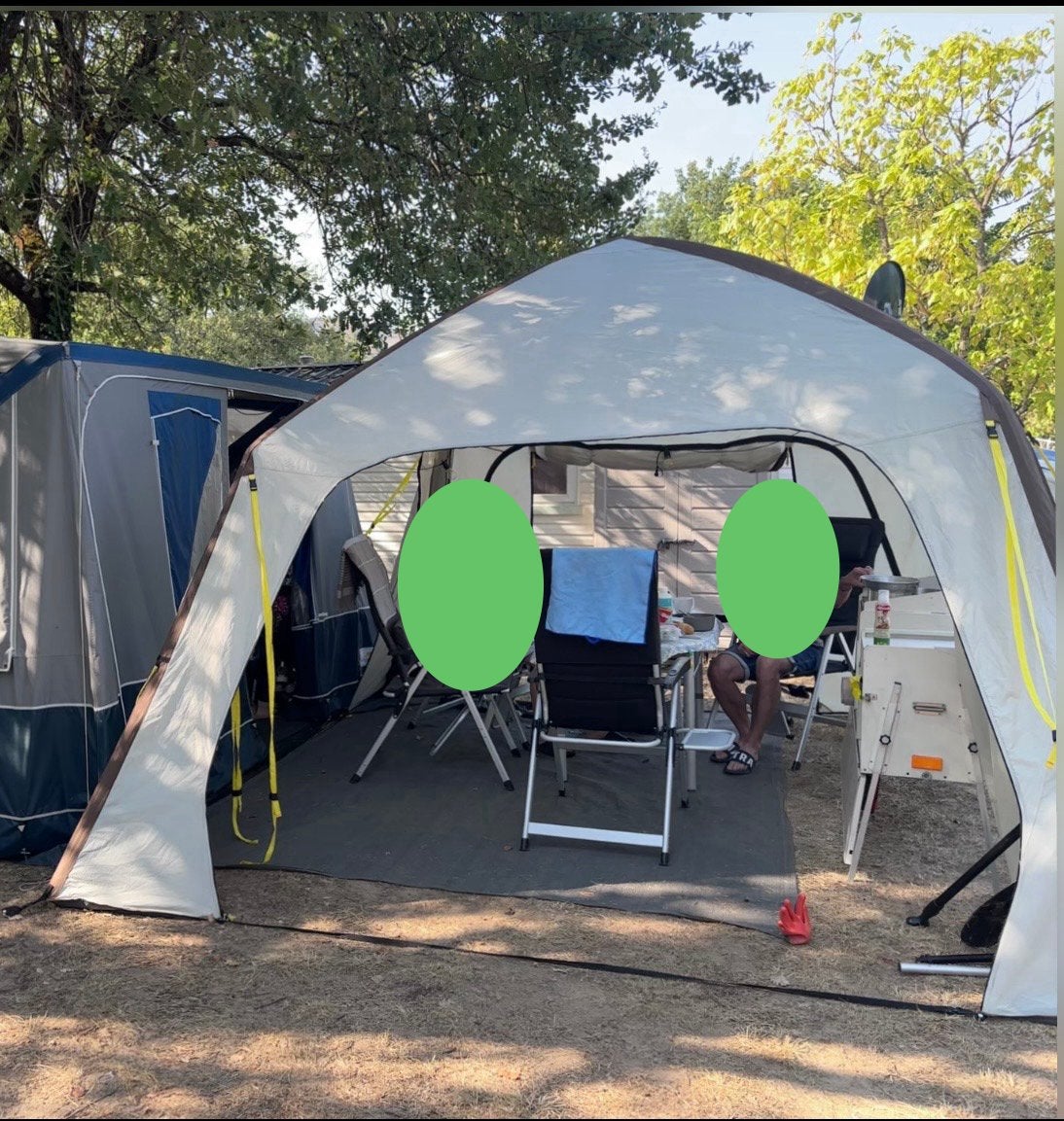 Opblaasbare partytent/ luifeltent Redwood, Ophalen of Verzenden, Zo goed als nieuw