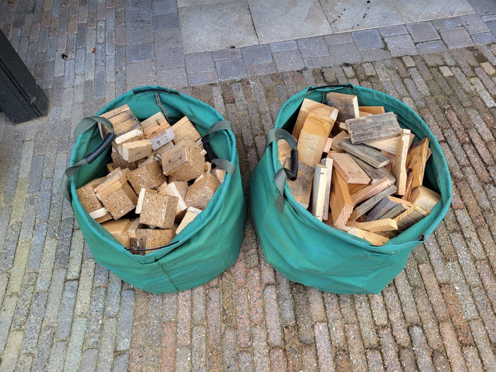 houtblokken, Minder dan 3 m³, Ophalen