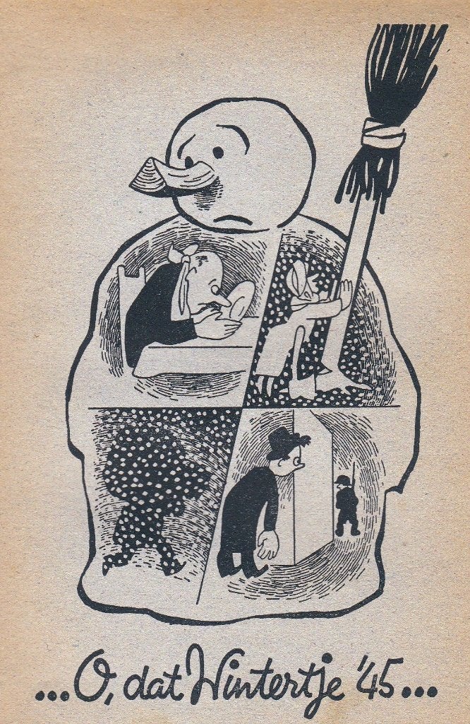 O, dat wintertje '45 (februari 1945, 1e dr.), Ophalen of Verzenden, Zo goed als nieuw