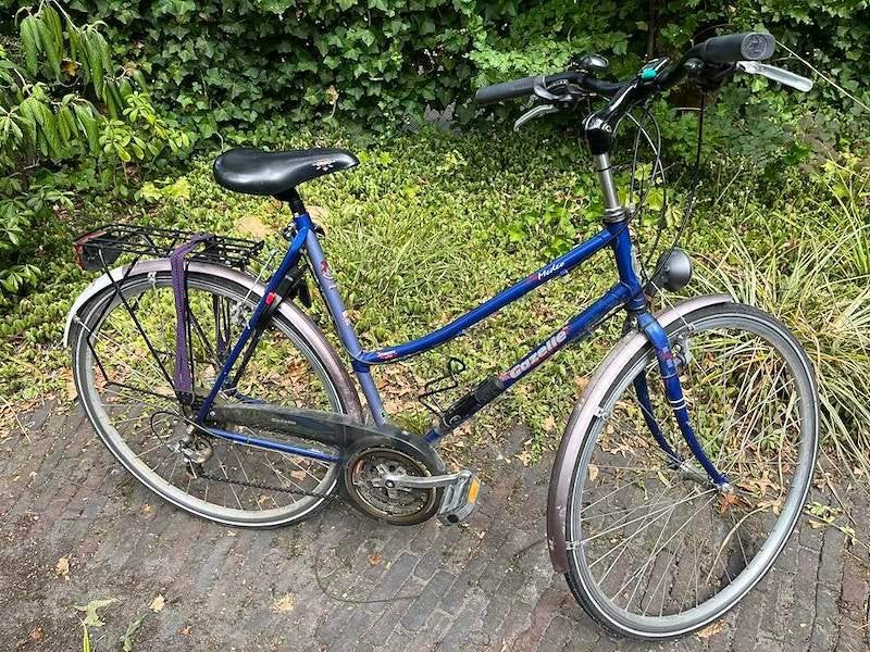 Gazelle medio hybride lite, Gebruikt, Velgrem, Versnellingen, Ophalen of Verzenden