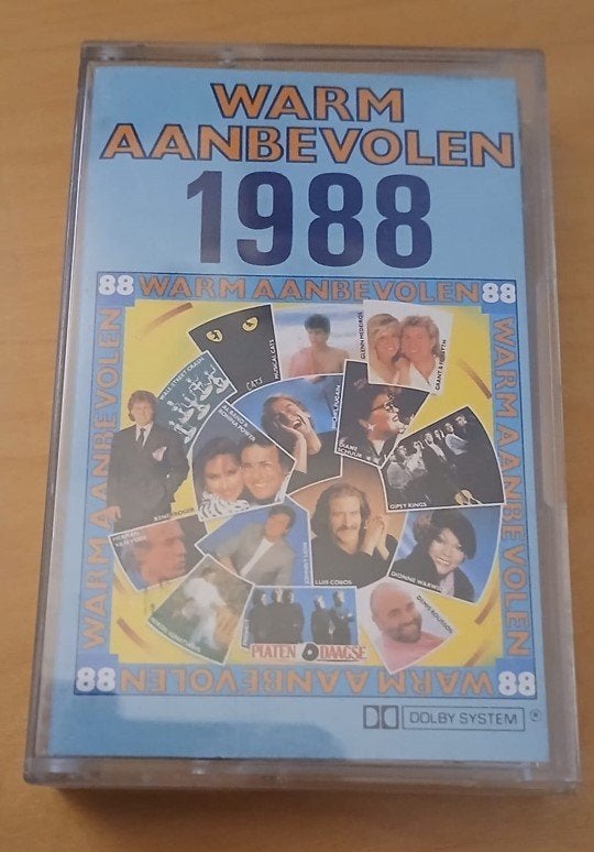 Zeldzame Nederlandse cassette 1988 – Warm Aanbevolen, Cd's en Dvd's, 1 bandje, Ophalen of Verzenden, Zo goed als nieuw, Origineel