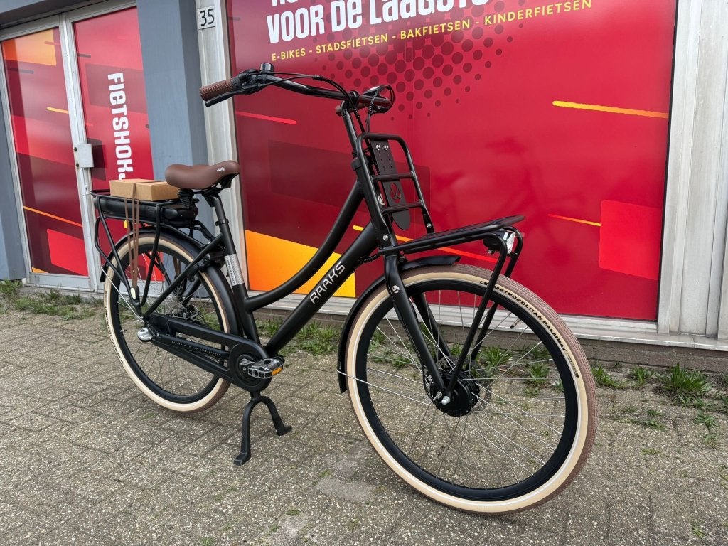 Fietshokje Beverwijk:Raaks Hudson elektrische transportfiets, Niet ingevuld, Nieuw, Ophalen of Verzenden, 51 tot 55 cm