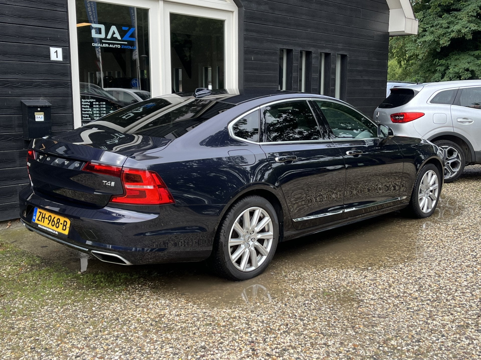 Volvo S90 2.0 T4 Inscription Business Luxury + Aut/Ecc/Leer/, 15 km/l, 1969 cc, Blauw, Bedrijf