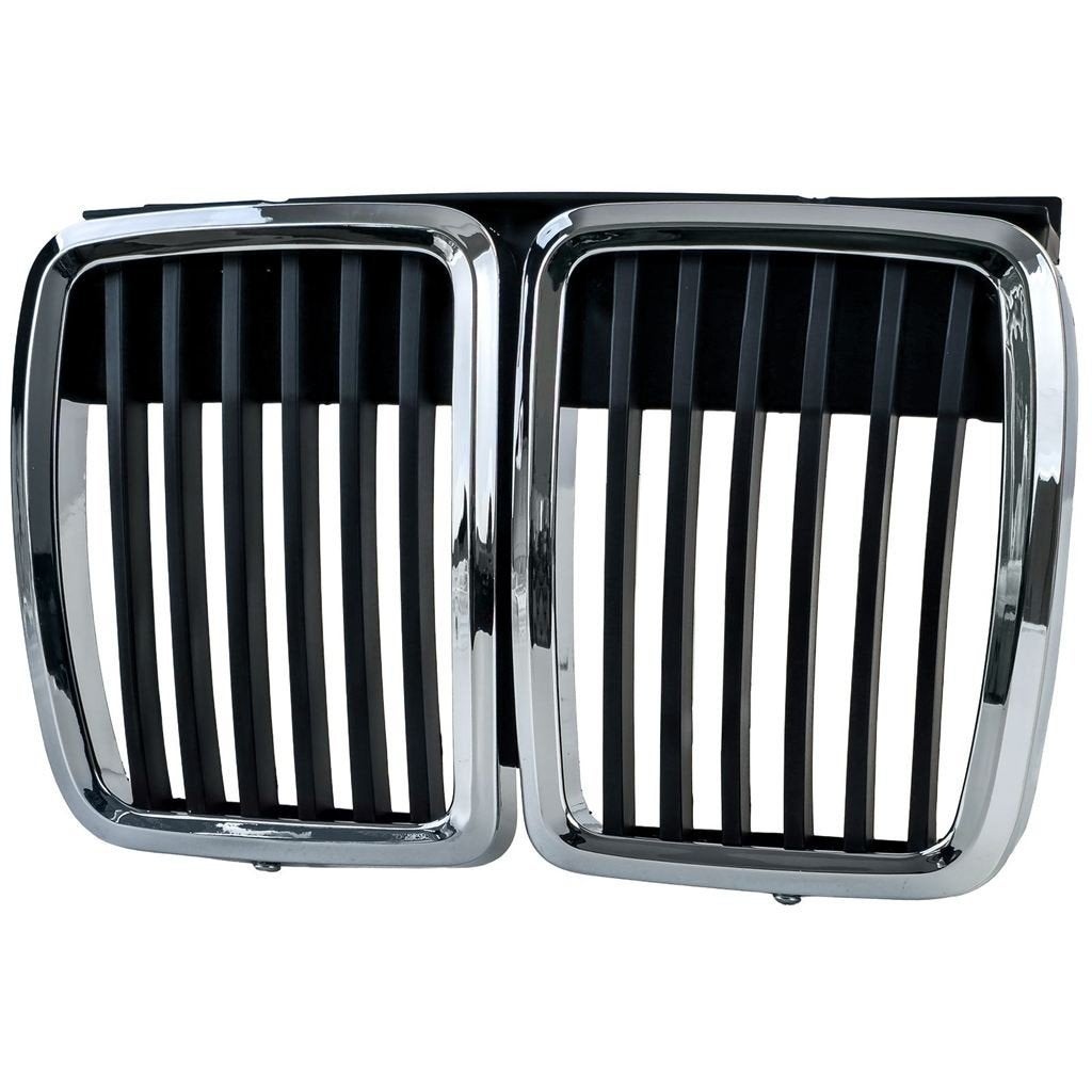 Grill Voor Bmw 3 Serie E30 Zwart Chroom, Verzenden, Automotive Parts, A.parts@hotmail.nl, Trasmolenlaan 12 3447 GZ Woerden