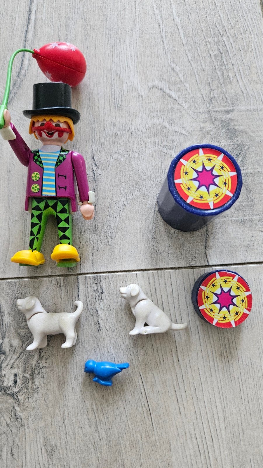 Playmobil Clown met dieren en accessoires, Ophalen of Verzenden, Jongen of Meisje
