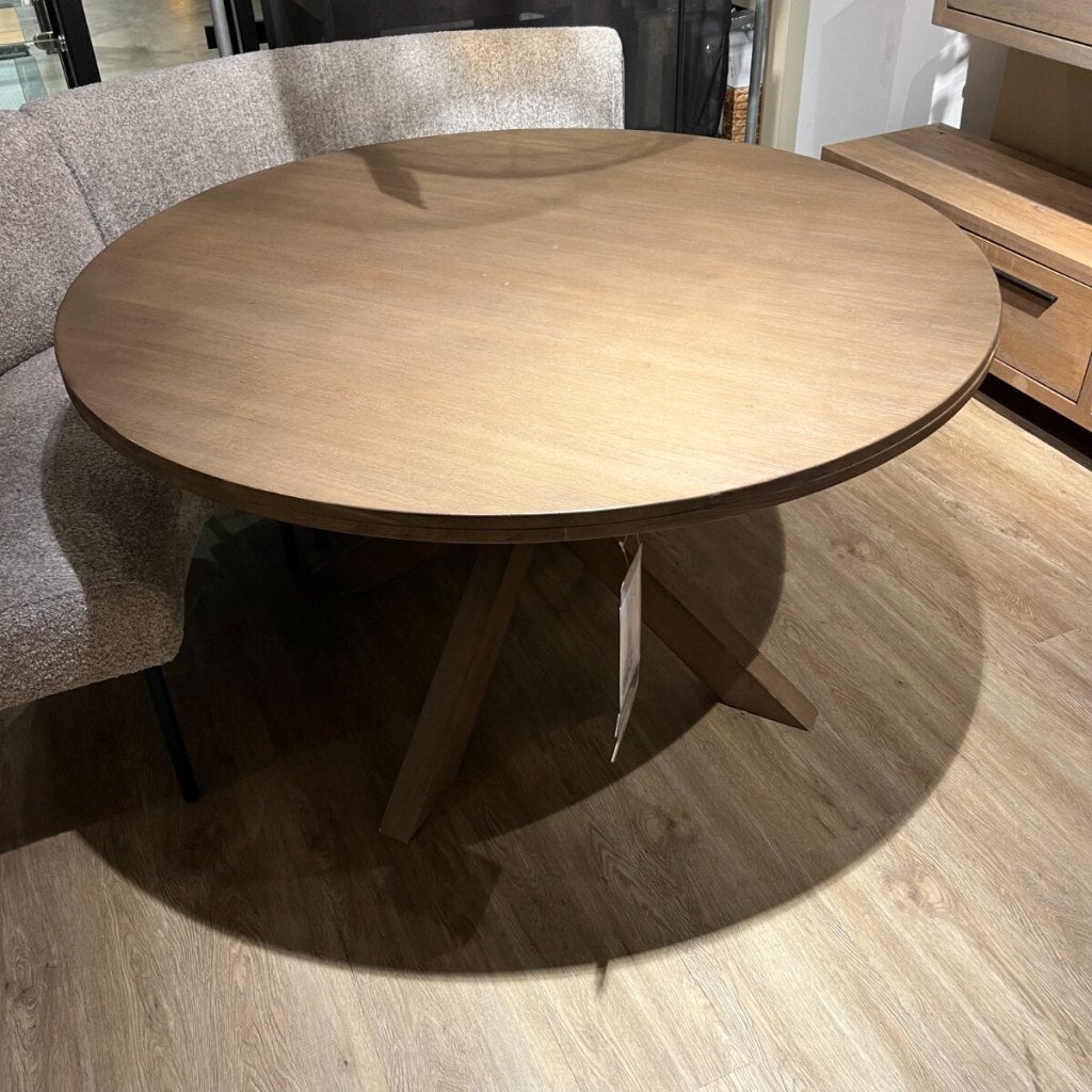 Eettafel Valvola - Acaciahout in smoked brown - Pronto Wonen, Niet ingevuld, Niet ingevuld, Niet ingevuld