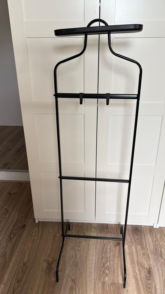 IKEA Dressboy - Zwart metalen kledingrek, Ophalen, Zo goed als nieuw, Metaal, Staande kapstok